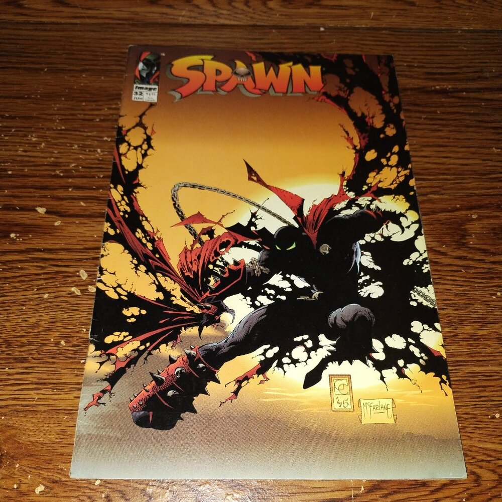 Spawn #32 Variant D Cover (Image Comics, 1995)